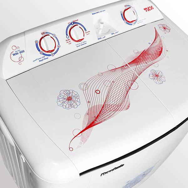 ماشین لباسشویی دوقلوی برفاب مدل WM 900